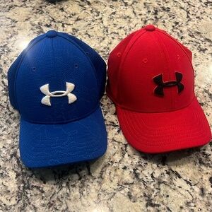 Under Armour youth small fitted hats